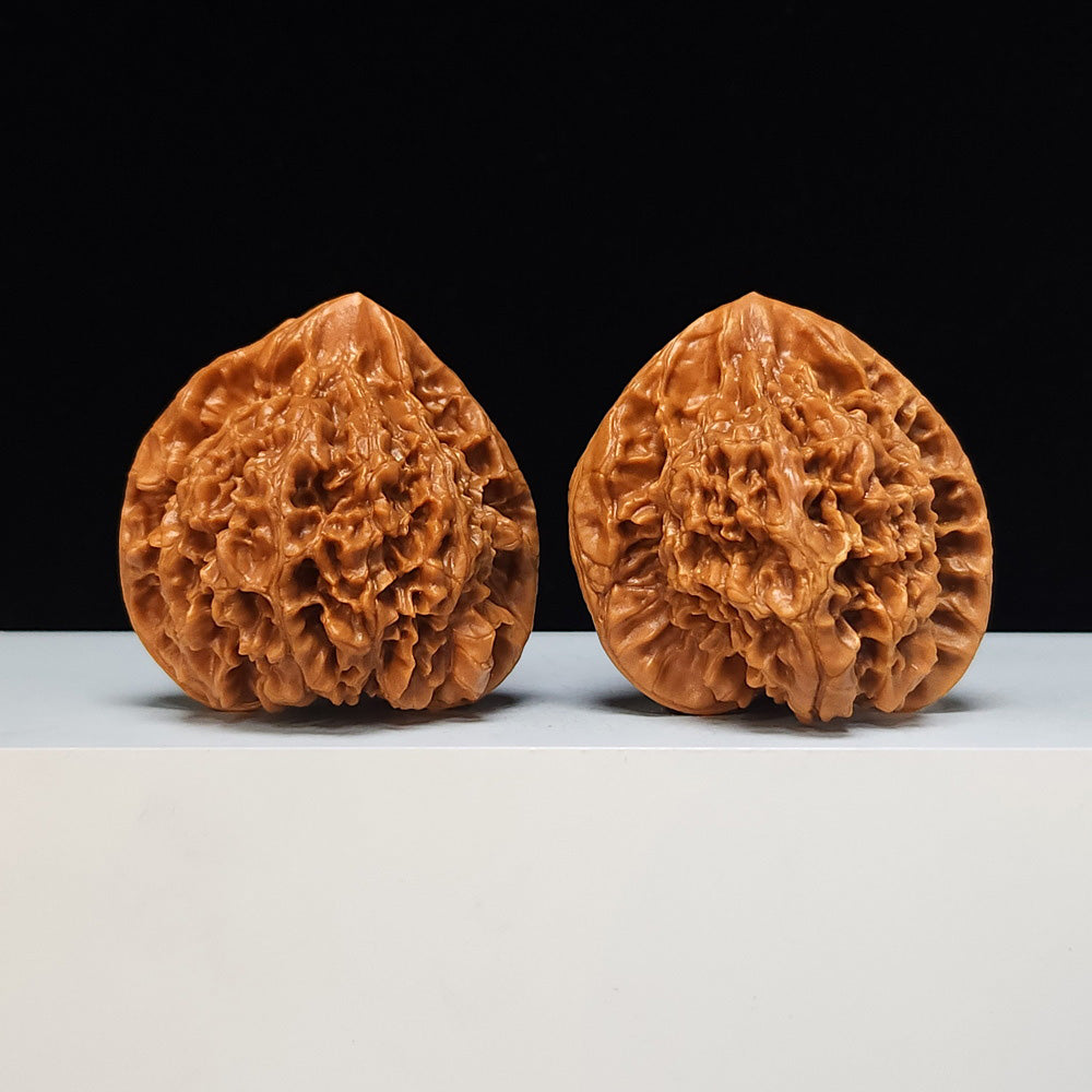 The "Peach-Heart Official Hat" Tao Xin Guan Mao Collector Pair | S-Grade Investment Tier | 50.0mm x 43.0mm | GM-S-010485