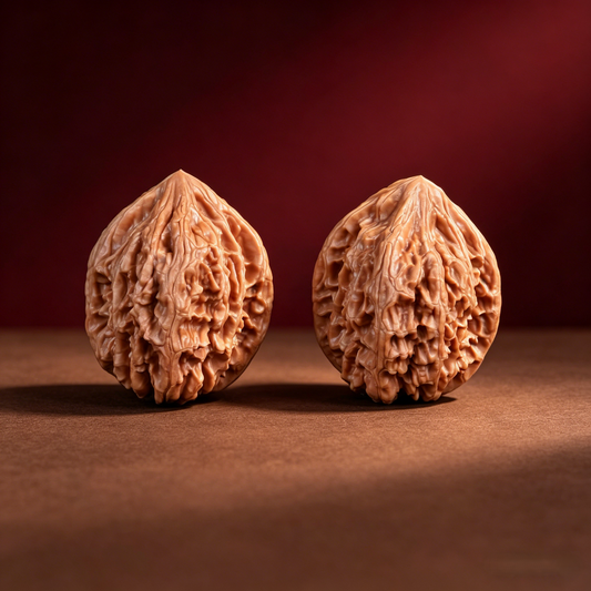 The "Beijing Chicken Heart" Classic Pair | 41.0mm x 40.0mm | JX-S-002 (034)