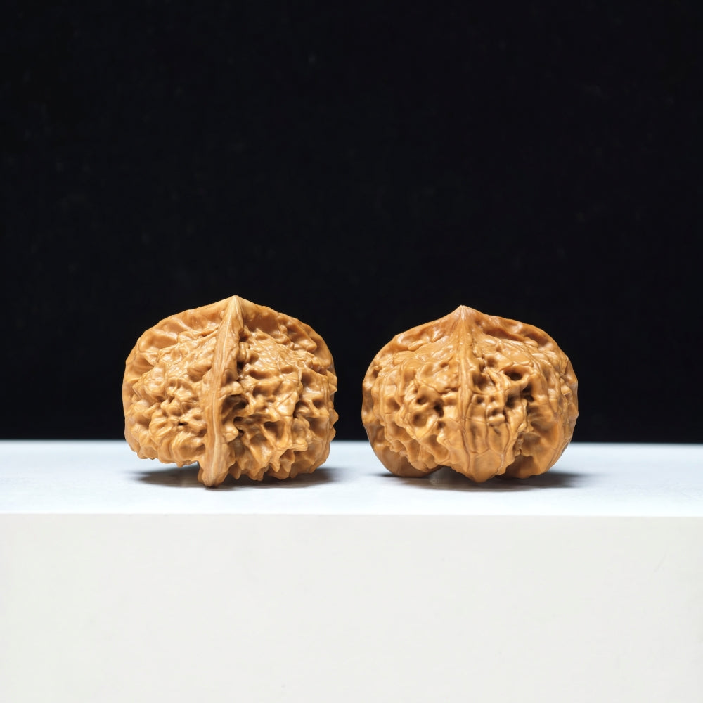 The "Mount Pan Three-Ribbed" Pan Shan San Leng Exotic Collector Pair | Rare Form Tier | 40.0mm x 40.0mm | YX-E-146850