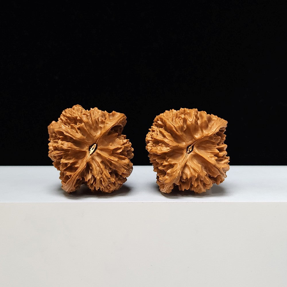 The "Starry Sky Peach Heart Concave Base" Man Tian Xing Collector Pair | S-Grade Investment Tier | 42.0mm x 40.0mm | MTX-S-001318
