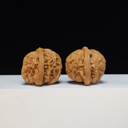 The White Lion Bai Shi Zi Collector Pair | S-Grade Investment Tier | 43.0mm x 40.0mm | BSZ-S-012493