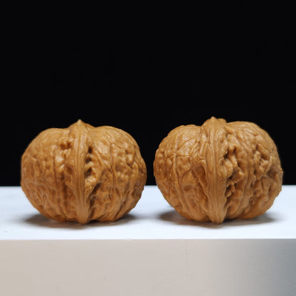 The "Qianlong Millstone" (Qianlong Mopan) Imperial Exhibition-Grade Symmetrical Pair | 38.0mm x 38.0mm | MP-SS-006465