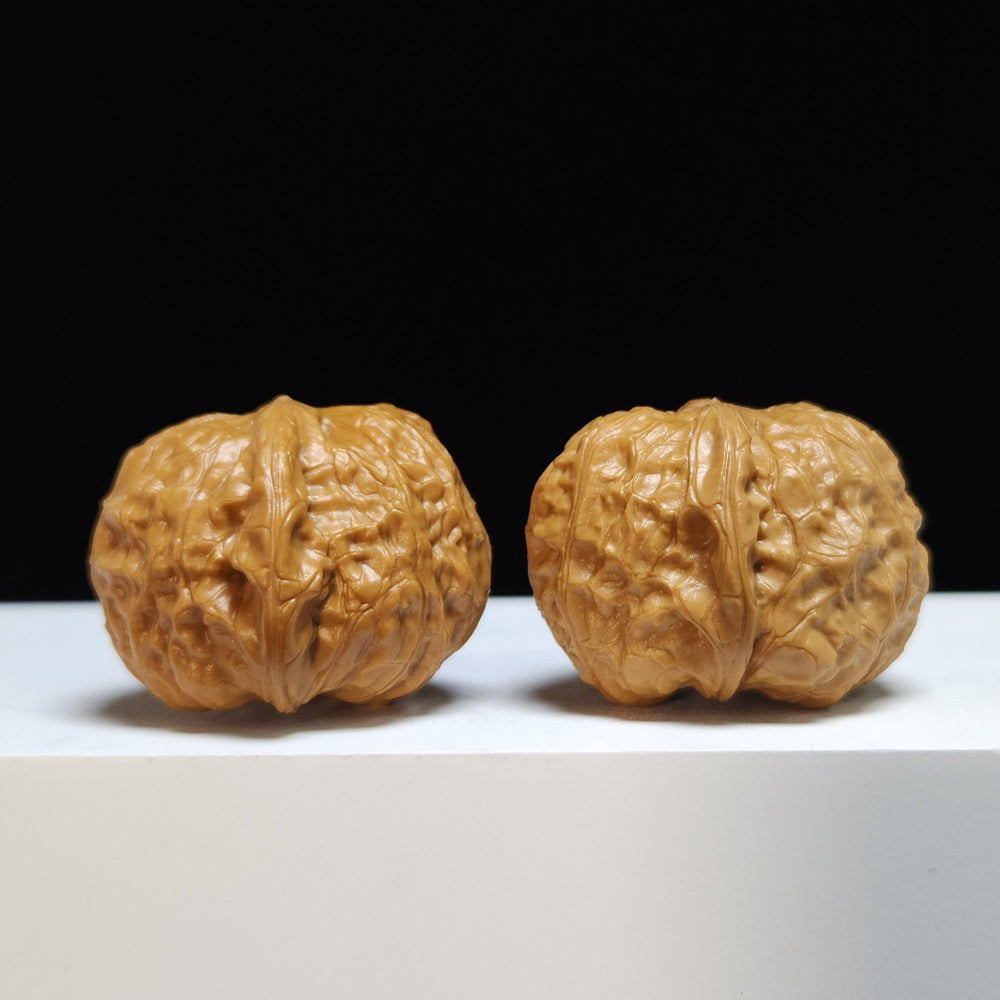 The "Little Pumpkin Squat" (Xiao Nan Gua Dun) Premium Symmetrical Pair | 40.0mm x 37.0mm | SZ-S-029448