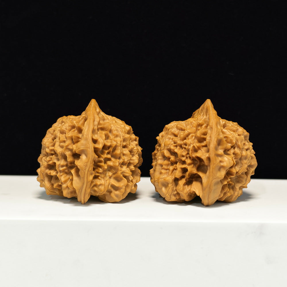 The "Low-Profile Grand Official's Hat" Guan Mao Sovereign Pair | Collector Grade | 47.0mm x 45.0mm | GM-S-005346