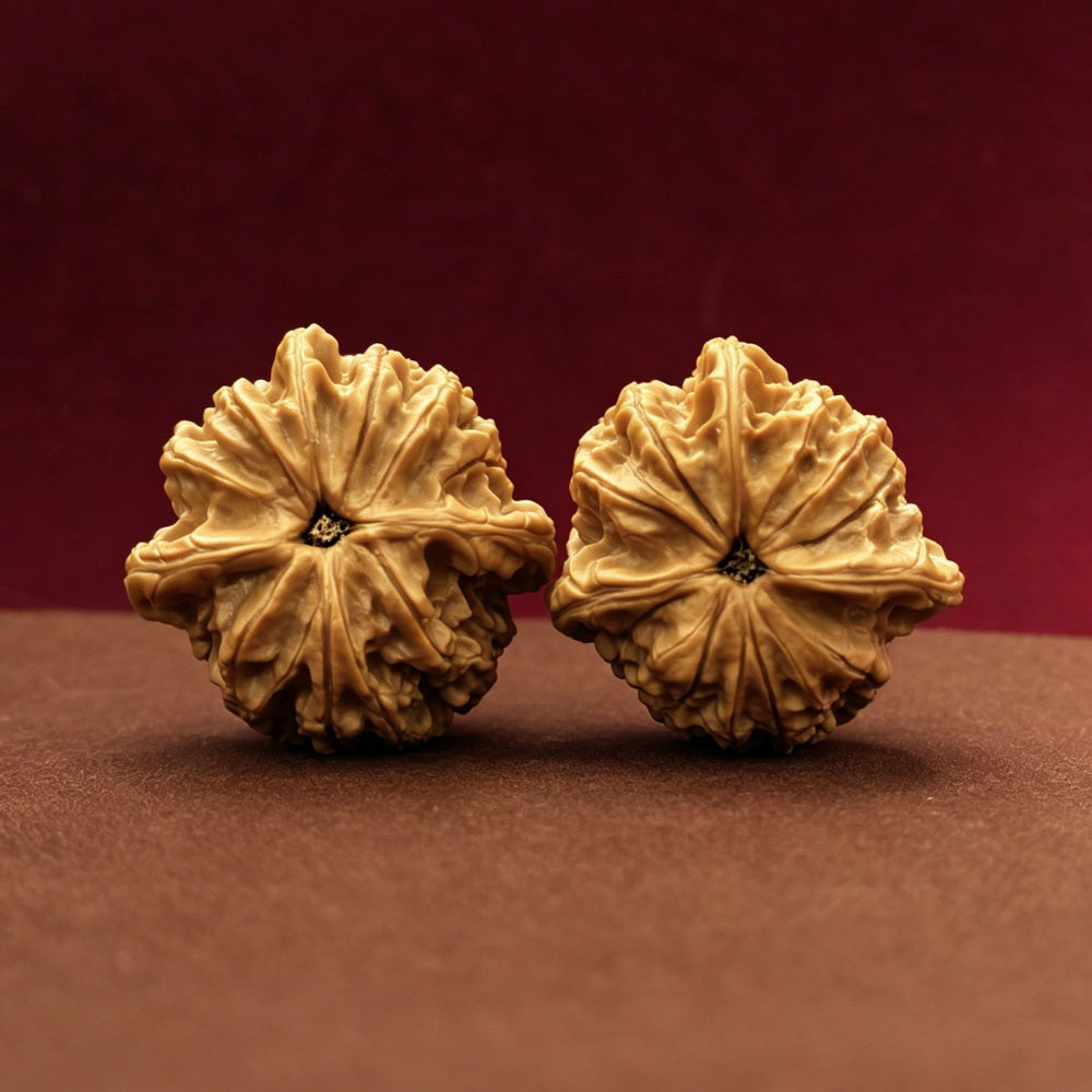 The "Imperial Jade Seal 3-Ridge" Premium Symmetrical Collector's Pair | 38.0mm x 37.0mm | YX-E-088769