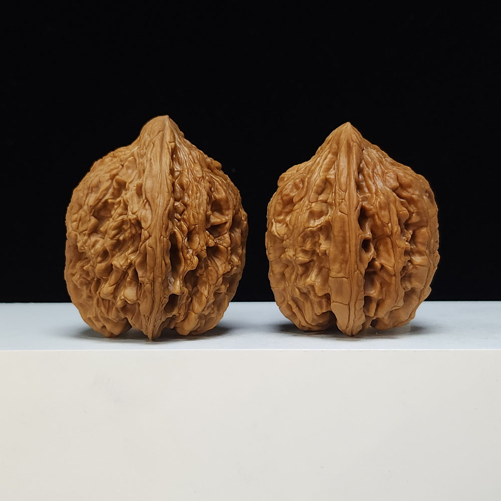 The "Dagu Stone" (Da Gu Shi) Premium Symmetrical Collector's Pair | 46.0mm x 44.0mm | JX-SS-002476