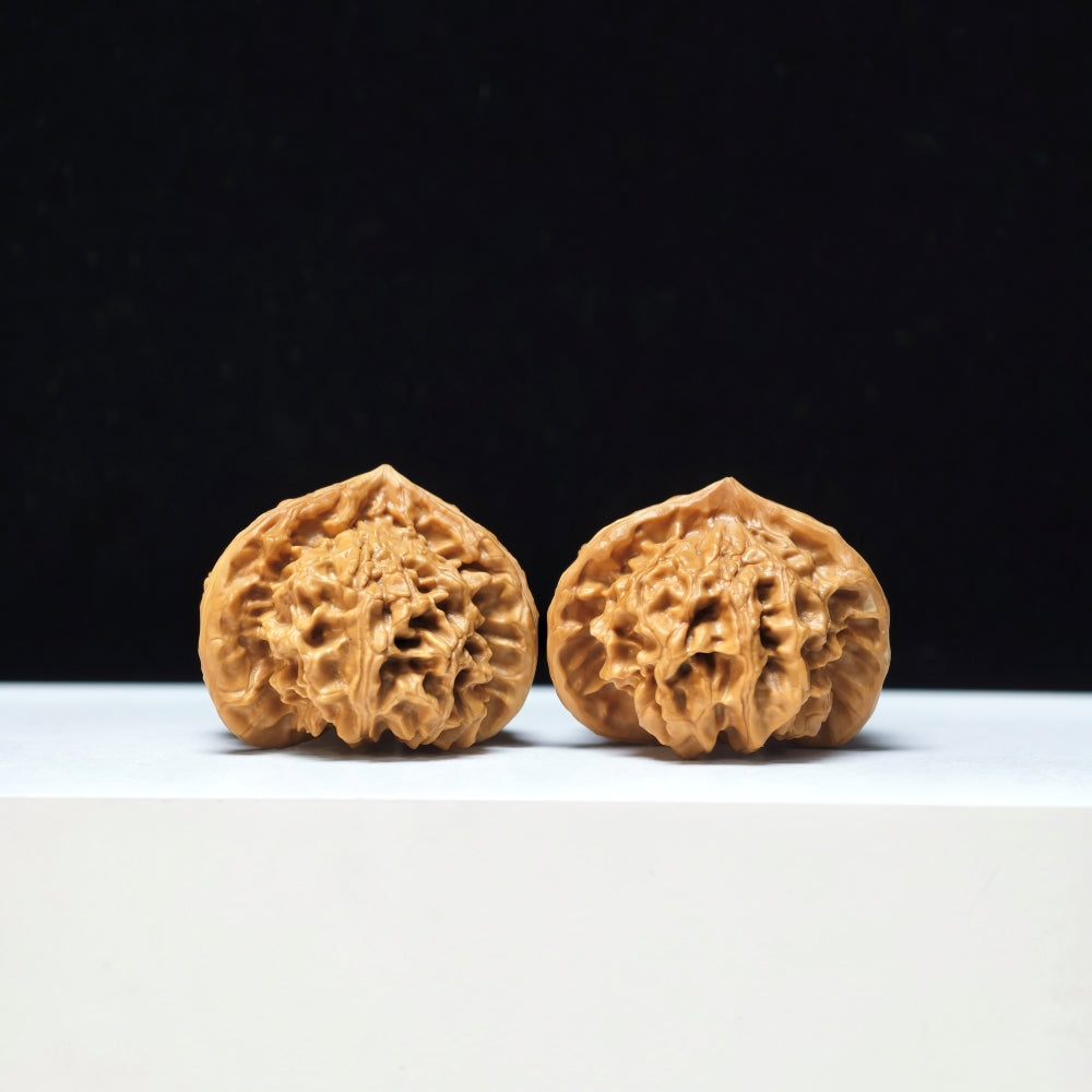 The "Mount Pan Three-Ribbed" Pan Shan San Leng Exotic Collector Pair | Rare Form Tier | 40.0mm x 40.0mm | YX-E-146850