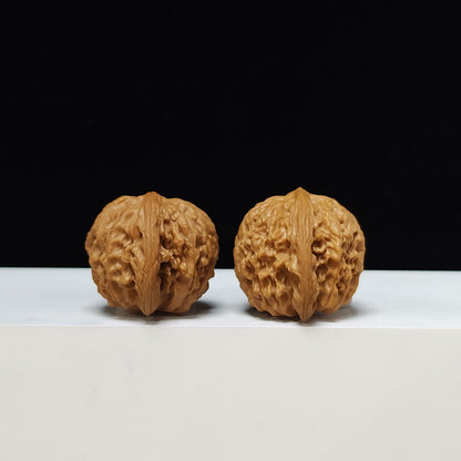 The "Millstone" Mo Pan Lion's Head Collector Pair | S-Grade Investment Tier | 41.0mm x 36.0mm | MP-S-001003