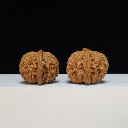The "Millstone" Mo Pan Lion's Head Collector Pair | SS-Grade Masterpiece Tier | 43.0mm x 42.0mm | MP-SS-007482