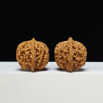 The "Apple Orchard" Ping Guo Yuan Lion's Head Collector Pair | S-Grade Investment Tier | 40.0mm x 38.0mm | PGY-S-001043