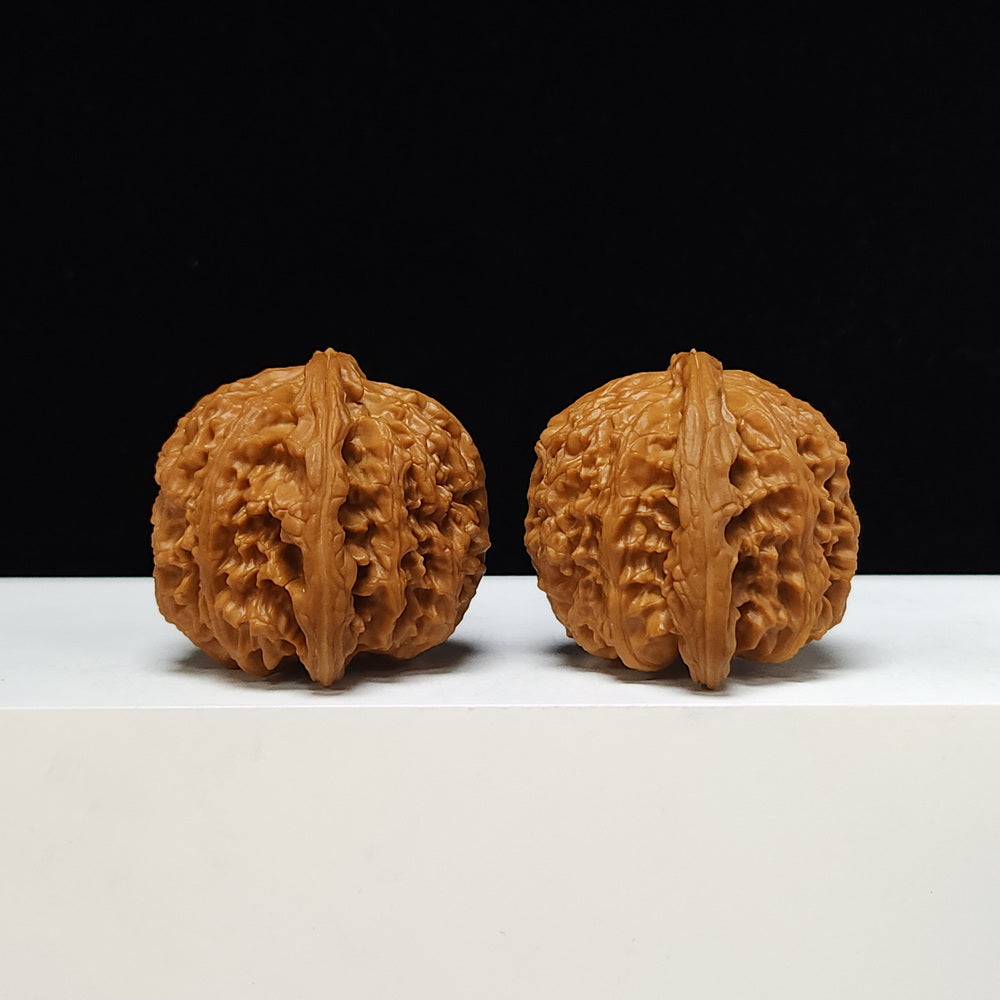 The "White Lion" Bai Shi Zi Sovereign Pair | SS-Grade Imperial Tier | 44.0mm x 42.0mm | BSZ-SS-006370