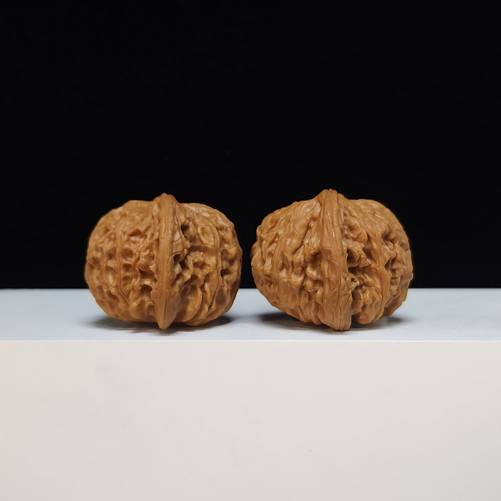 The "Millstone" Mo Pan Lion's Head Collector Pair | SS-Grade Masterpiece Tier | 43.0mm x 42.0mm | MP-SS-007482