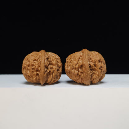 The "Millstone" Mo Pan Lion's Head Collector Pair | SS-Grade Masterpiece Tier | 43.0mm x 42.0mm | MP-SS-007482