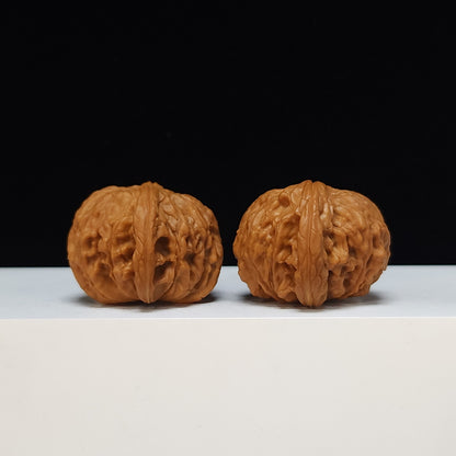The "Millstone" Mo Pan Lion's Head Collector Pair | SS-Grade Masterpiece Tier | 44.0mm x 41.0mm | MP-SS-008484
