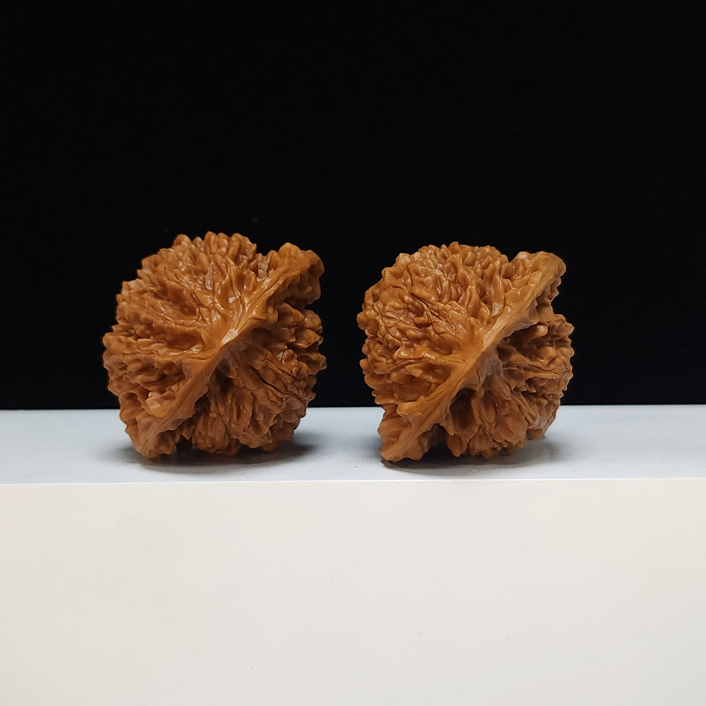 The "Peach-Heart Official Hat" Tao Xin Guan Mao Collector Pair | S-Grade Investment Tier | 50.0mm x 43.0mm | GM-S-010485