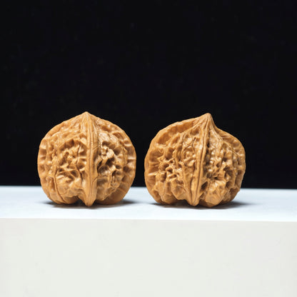 The "Imperial Jade Seal Four-Ribbed" Yu Xi Si Leng Exotic Collector Pair | Rare Form Tier | 38.0mm x 40.0mm | YX-E-129833