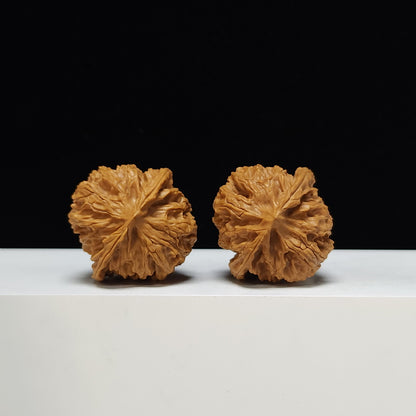 The "Apple Orchard" Ping Guo Yuan Lion's Head Collector Pair | S-Grade Investment Tier | 40.0mm x 38.0mm | PGY-S-001043