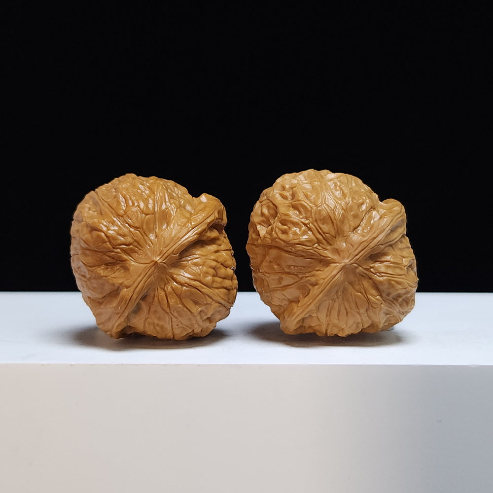 The "Little Pumpkin Squat" (Xiao Nan Gua Dun) Premium Symmetrical Pair | 40.0mm x 37.0mm | SZ-S-029448