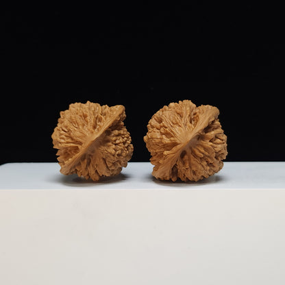 The "Qilin Texture" Qi Lin Wen Lion's Head Collector Pair | SS-Grade Masterpiece Tier | 45.0mm x 42.0mm | SZ-SS-013480