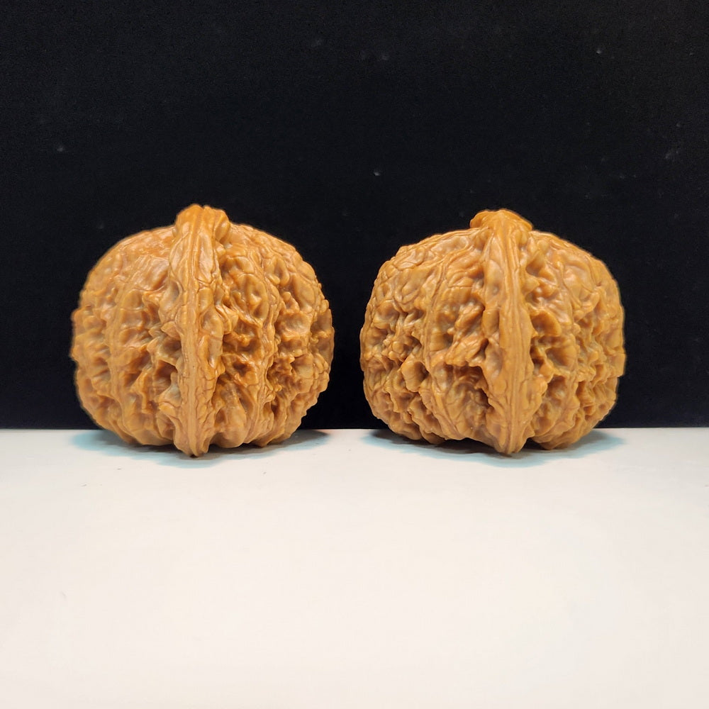 The "Peach Heart Nanjiang Stone" (Nanjiang Shi Tao Xin) Premium Exhibition-Grade Symmetrical Pair | 40.0mm x 40.0mm | NJS-AA-016678