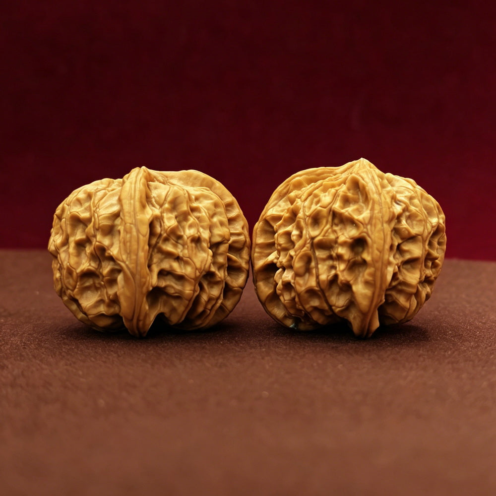 The "Imperial Jade Seal 3-Ridge" Premium Symmetrical Collector's Pair | 38.0mm x 37.0mm | YX-E-088769