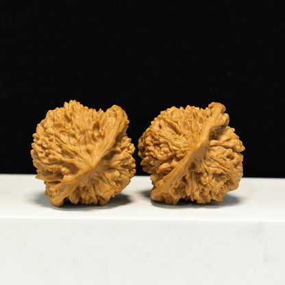 The "Low-Profile Grand Official's Hat" Guan Mao Sovereign Pair | Collector Grade | 47.0mm x 45.0mm | GM-S-005346