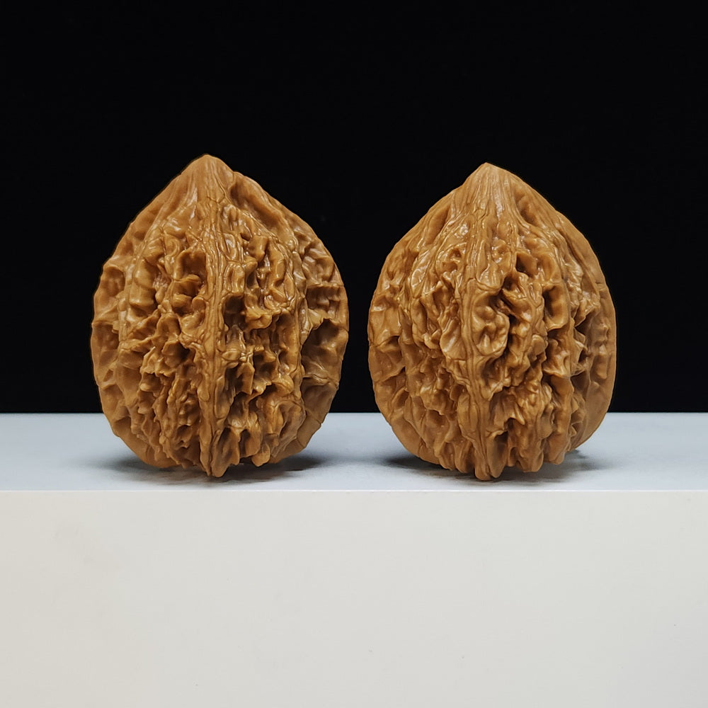 The "Beijing Heart" Beijing Ji Xin Masterpiece Pair | SS-Grade Masterpiece Tier | 44.0mm x 44.0mm | JX-SS-003483