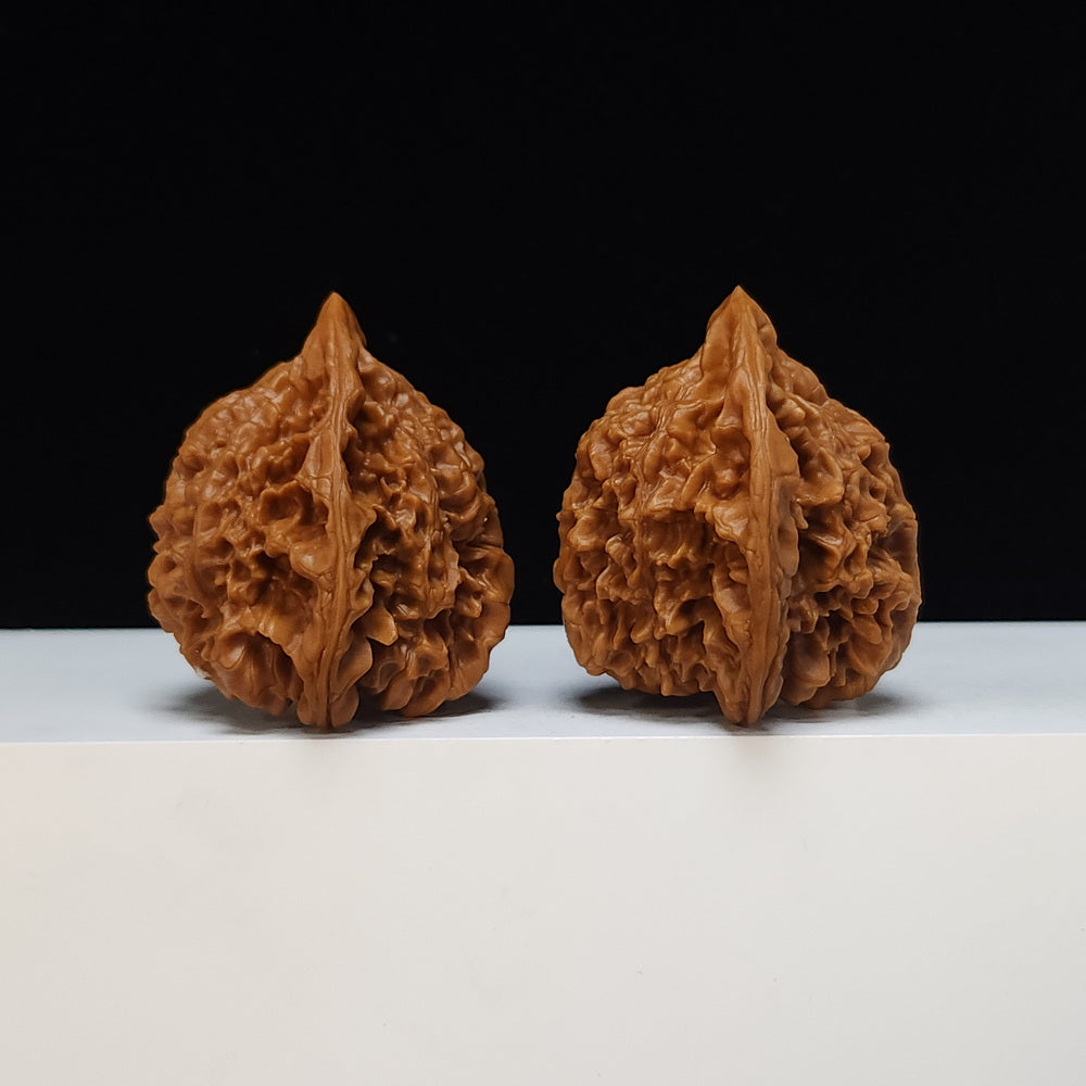 The "Peach-Heart Official Hat" Tao Xin Guan Mao Collector Pair | S-Grade Investment Tier | 50.0mm x 43.0mm | GM-S-010485