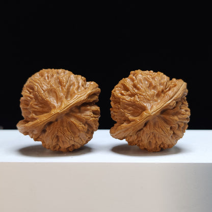 The "Palace Lantern" S‑Grade Elegant Silhouette Pair | Graceful Ornate Wenwan Collectible | 44.0mm x 41.0mm | SZ‑S‑032463