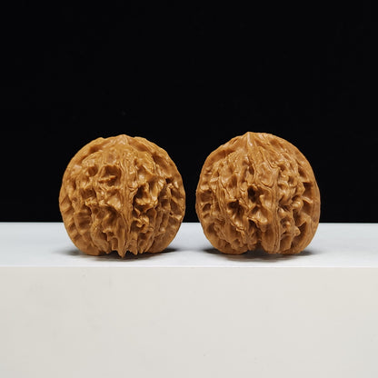 The "Apple Orchard" Ping Guo Yuan Lion's Head Collector Pair | S-Grade Investment Tier | 40.0mm x 38.0mm | PGY-S-001043