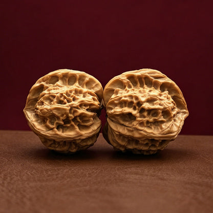 The "Imperial Jade Seal 3-Ridge" Premium Symmetrical Collector's Pair | 42.0mm x 41.0mm | YX-E-091772