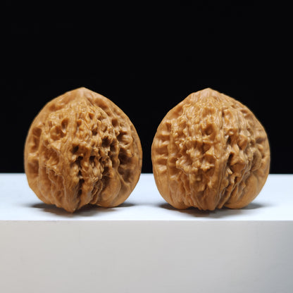 The "Beijing Xiayunling" Xiayunling Lion's Head Collector Pair | S-Grade Investment Tier | 38.0mm x 37.0mm | SZ-S-023363