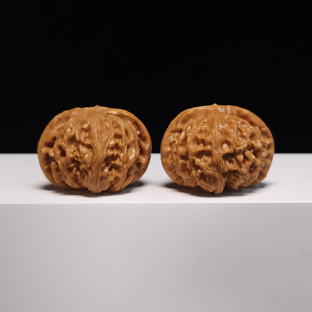 The "Palace Lantern" Lion's Head S-Grade Pair | Premium Collector Selection | 40.0mm (Width) x 38.0mm (Length) | SZ-S-013324