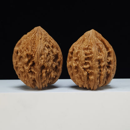 The "Dagu Stone" (Da Gu Shi) Premium Symmetrical Collector's Pair | 46.0mm x 44.0mm | JX-SS-002476