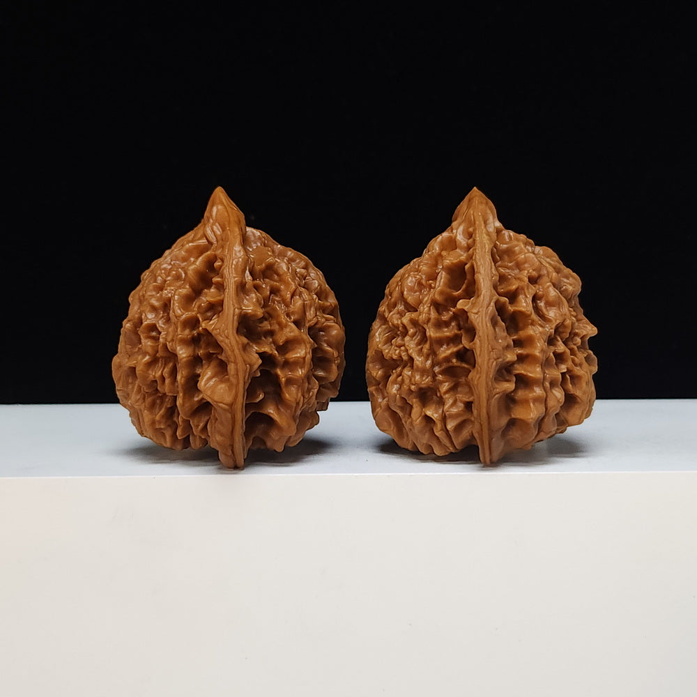 The "Peach-Heart Official Hat" Tao Xin Guan Mao Collector Pair | S-Grade Investment Tier | 50.0mm x 43.0mm | GM-S-010485