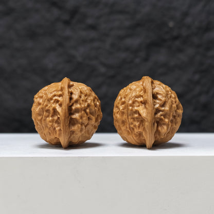 Porcelain Doll" Ci Wa Wa GM-SS-003479 Masterpiece Wenwan Walnuts Pair | 40.0mm x 34.0mm | GM-SS-003479