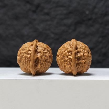 Porcelain Doll" Ci Wa Wa GM-SS-003479 Masterpiece Wenwan Walnuts Pair | 40.0mm x 34.0mm | GM-SS-003479