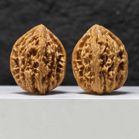 The "Beijing Heart" Beijing Ji Xin Classic Pair | S-Grade Collector Tier | 41.0mm x 40.0mm | JX-S-002034