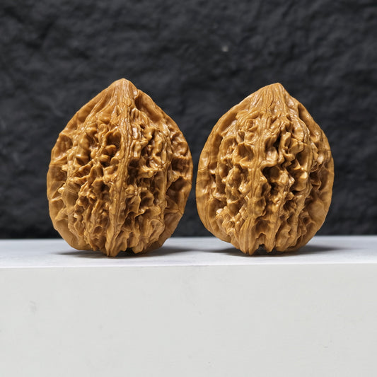 The "Beijing Heart" Beijing Ji Xin Masterpiece Pair | SS-Grade Masterpiece Tier | 44.0mm x 44.0mm | JX-SS-003483