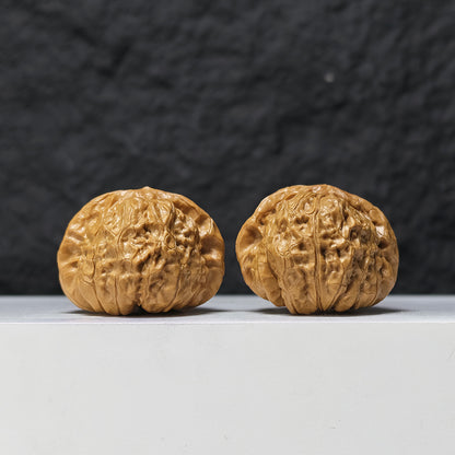 "Concave Base Pumpkin Dun" Ao Di Nan Gua Dun SZ-S-037505 Collector Pair | 41.0mm x 43.0mm | SZ-S-037505
