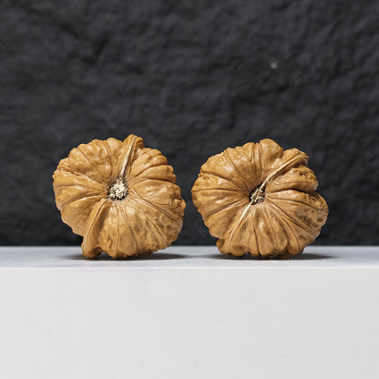 "Concave Base Pumpkin Dun" Ao Di Nan Gua Dun SZ-S-037505 Collector Pair | 41.0mm x 43.0mm | SZ-S-037505