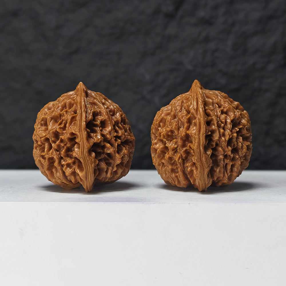 "Water Dragon" Shui Long Wen SZ-SSS-012881 Masterpiece Wenwan Walnuts Pair | 42.0mm x 42.0mm | SZ-SSS-012881