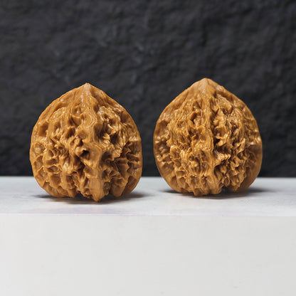 "Dragon Scale Pattern" Long Lin Wen SZ-SS-025919 Masterpiece Wenwan Walnuts Pair | 42.0mm x 42.0mm | SZ-SS-025919