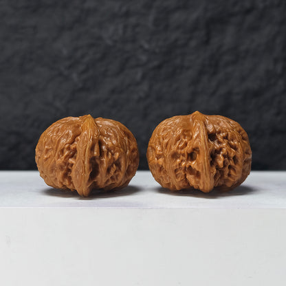 "Palace Lantern" Gong Deng GM-SS-005883 Masterpiece Wenwan Walnuts Pair | 44.0mm x 40.0mm | GM-SS-005883