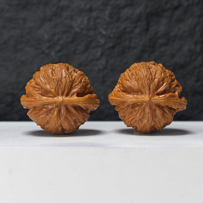"Palace Lantern" Gong Deng GM-SS-005883 Masterpiece Wenwan Walnuts Pair | 44.0mm x 40.0mm | GM-SS-005883