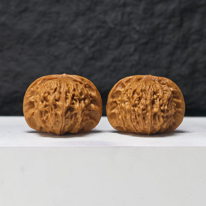 "Porcelain Doll" Ci Wa Wa GM-SSS-010903 Masterpiece Wenwan Walnuts Pair | 43.0mm x 38.0mm | GM-SSS-010903