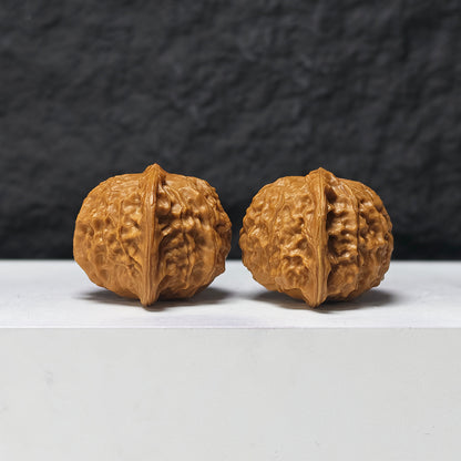 "Porcelain Doll" Ci Wa Wa GM-SSS-010903 Masterpiece Wenwan Walnuts Pair | 43.0mm x 38.0mm | GM-SSS-010903