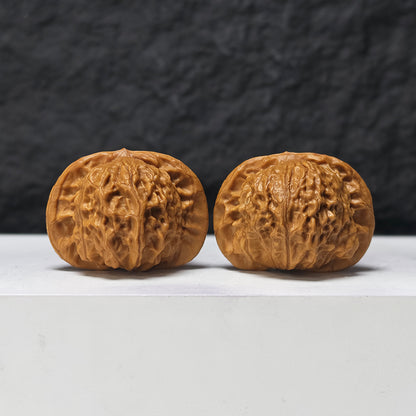 "Porcelain Doll" Ci Wa Wa GM-SSS-010903 Masterpiece Wenwan Walnuts Pair | 43.0mm x 38.0mm | GM-SSS-010903