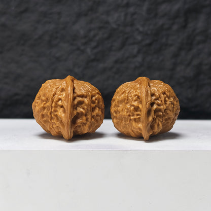 "Porcelain Doll" Ci Wa Wa GM-SSS-010903 Masterpiece Wenwan Walnuts Pair | 43.0mm x 38.0mm | GM-SSS-010903