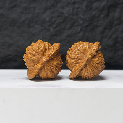 "Porcelain Doll" Ci Wa Wa GM-SSS-010903 Masterpiece Wenwan Walnuts Pair | 43.0mm x 38.0mm | GM-SSS-010903